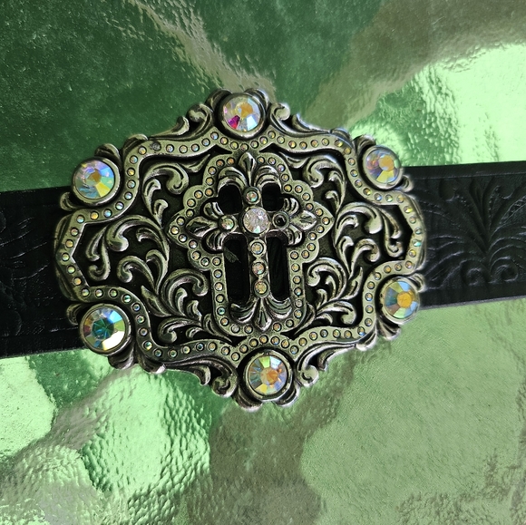 Vintage Tony Lama Concho Belt - Picture 3 of 3
